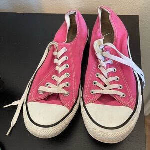 Pink Converse Shoes Size 10